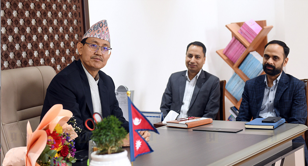 नवनियुक्त मुख्यसचिव गोविन्द बहादुर कार्कीद्वारा पदबहाली