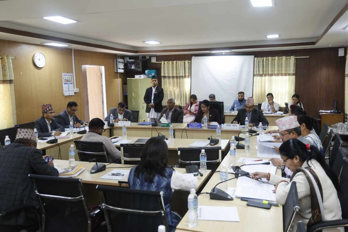 कानुन समितिको वार्षिक प्रतिवेदन पारित