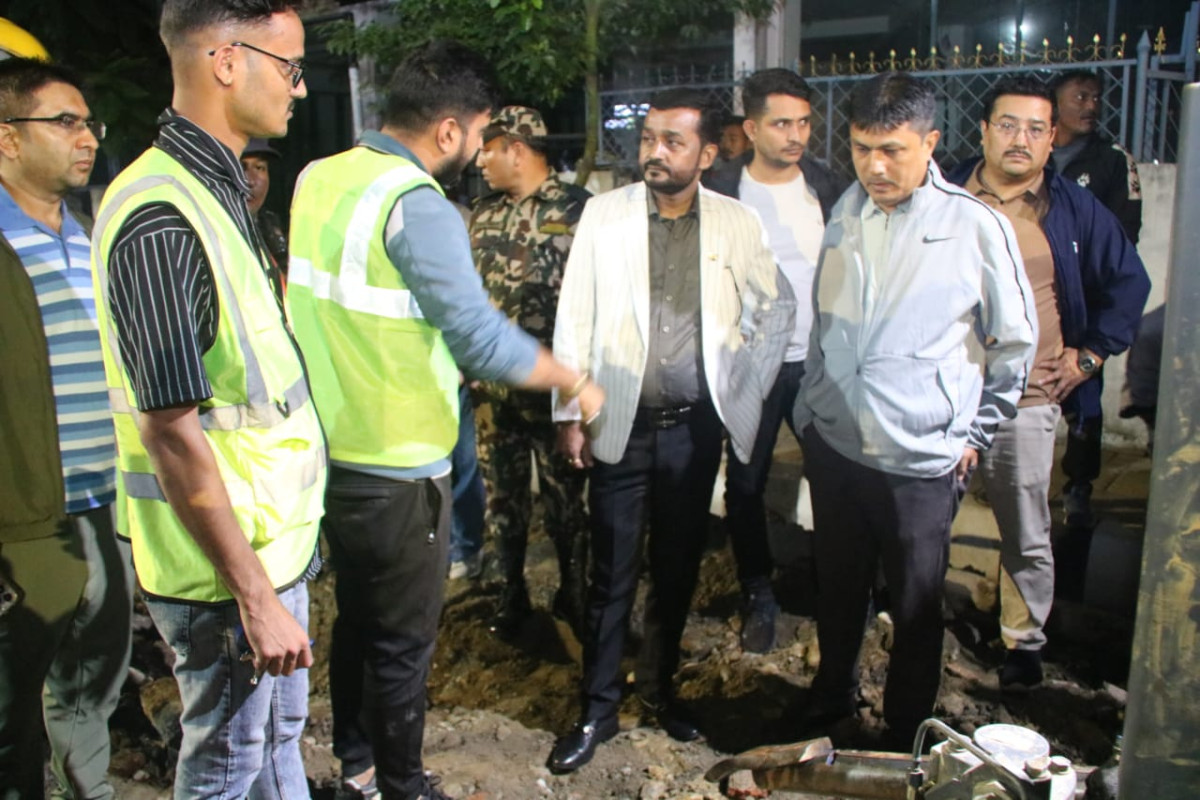 मेलम्चीको खानेपानी वितरण गरिने