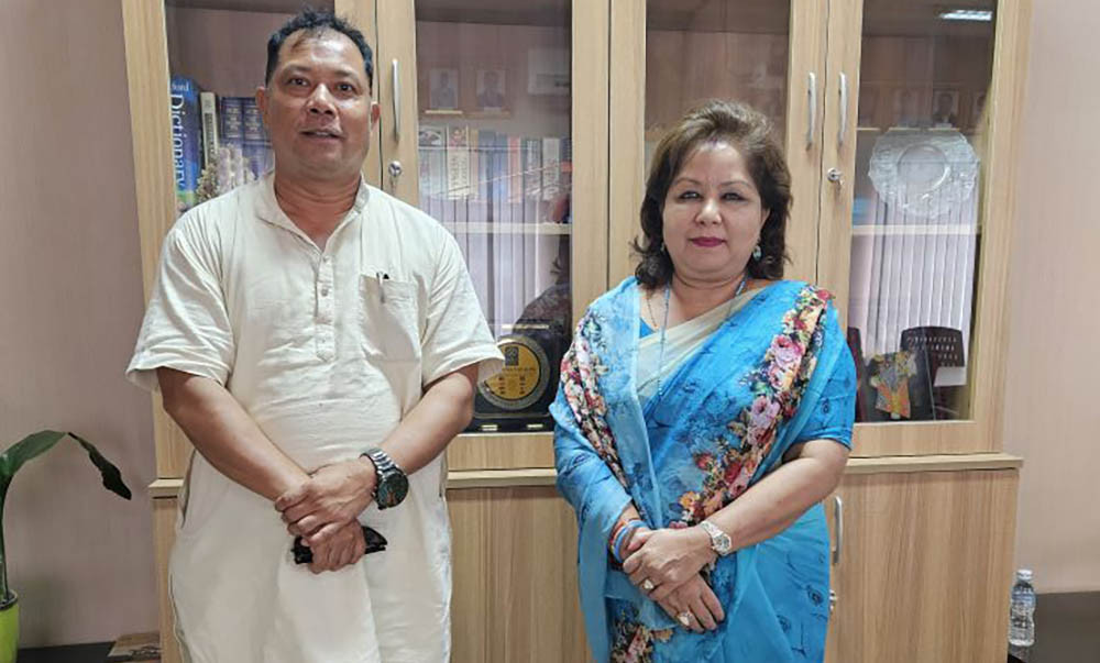 रेशम चौधरीको परराष्ट्रमन्त्री डा. राणासँग अर्थपूर्ण भेटवार्ता