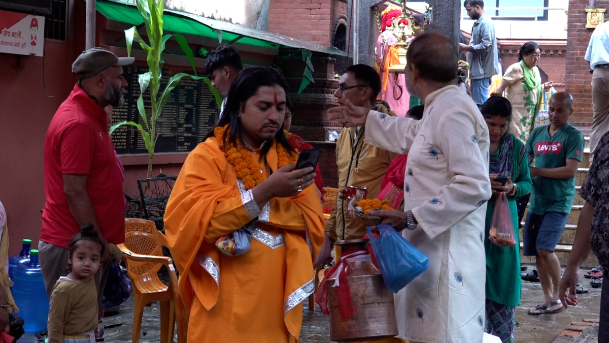 सातदोबाटोको सप्तेश्वर महादेव मन्दिरमा शिव महापुराण प्रारम्भ