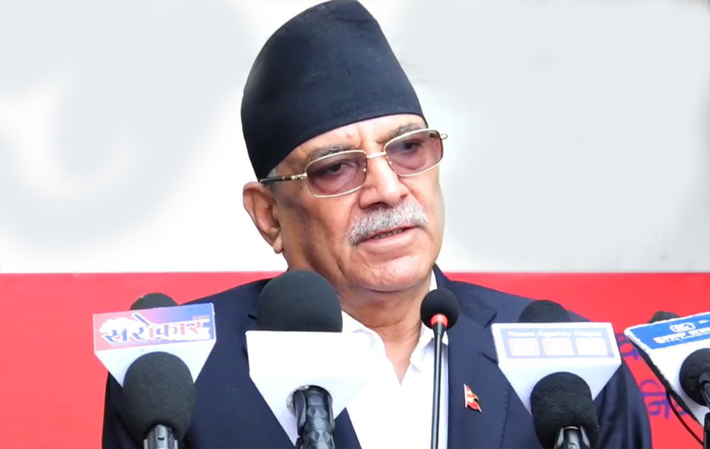 नयाँ आन्दोलन र विद्रोह तिर अगाडी बढिरहेका छौं: प्रचण्ड
