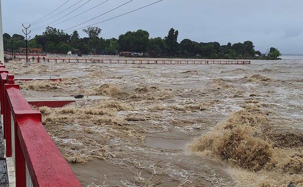 सप्तकोशीमा पानीको बहाव फेरी बढ्दै