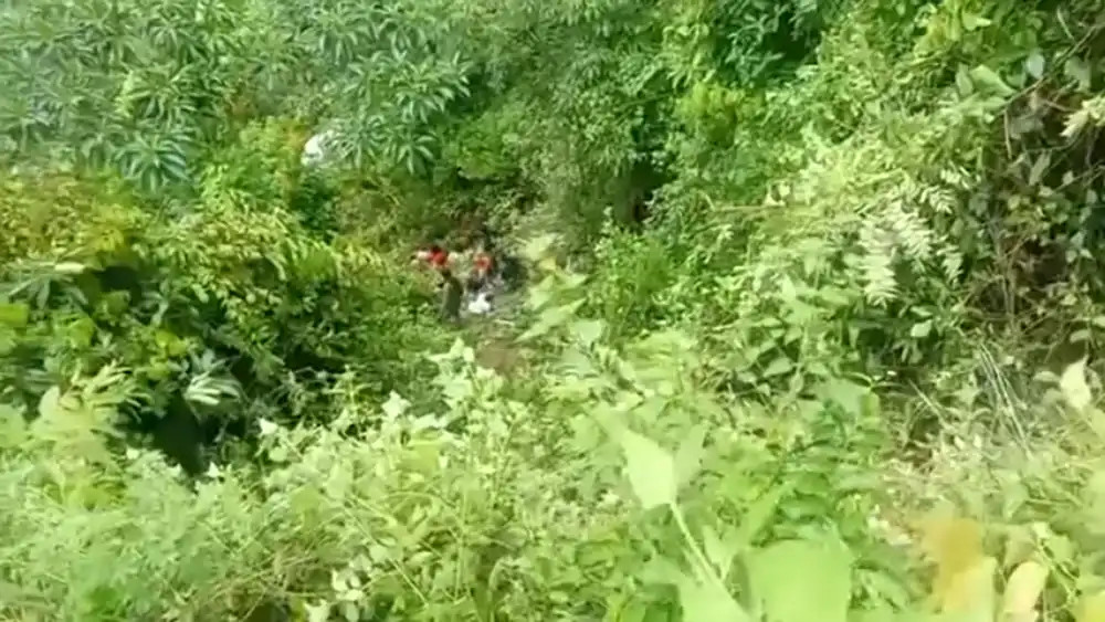 तिर्थालु बोकेर फर्किँदै गरेको विङ्गर दुर्घटनाग्रस्त
