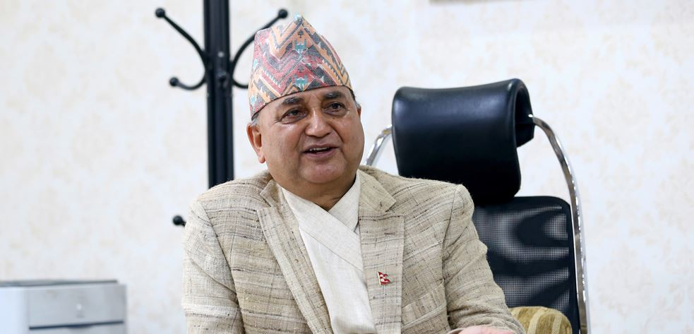 प्रधानमन्त्रीद्धारा ईश्वरलाई कार्यवाहक अध्यक्षको जिम्मेवारी