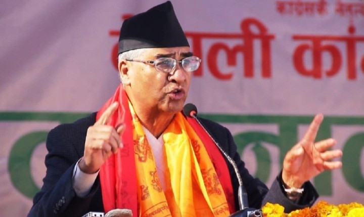 उपसभापति खड्का र महामन्त्रीद्वयसँग छलफलमा देउवा