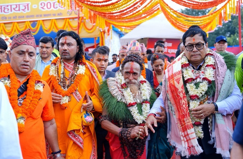 भारतीय मन्त्री सोनोवाल काठमाडौंमा