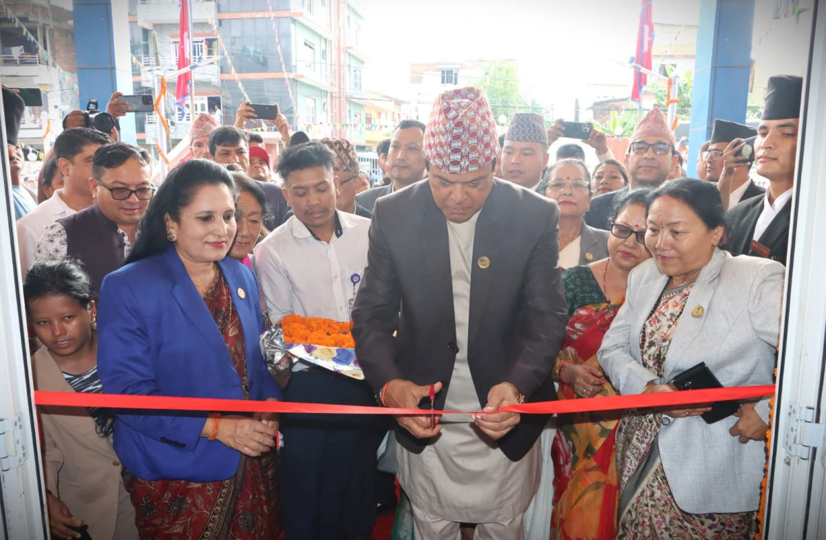 बागमती प्रदेश सभाको नवनिर्मित भवनको समुद्घाटन