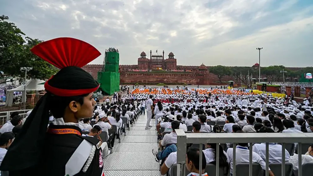 आज भारतको ७९औं स्वतन्त्रता दिवस, लाल किल्लाबाट प्रधानमन्त्री मोदीले सम्बोधन गर्दै