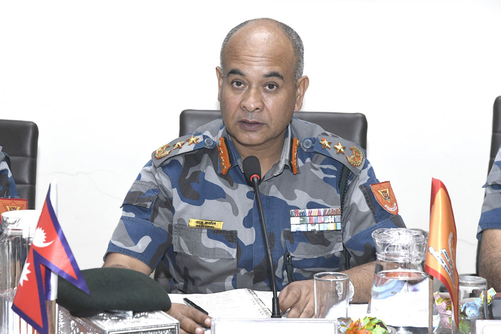 सीमा क्षेत्रमा थप कडाई गर्न सशस्त्र महानिरीक्षक अर्यालको निर्देशन