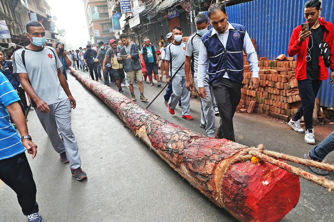 इन्द्रजात्राको तयारी तीव्र