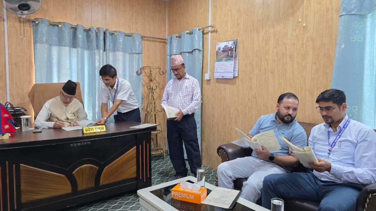 सुदूरपश्चिममा प्रदेश सभा सम्बन्धी संशोधन विधेयक प्रमाणीकरण