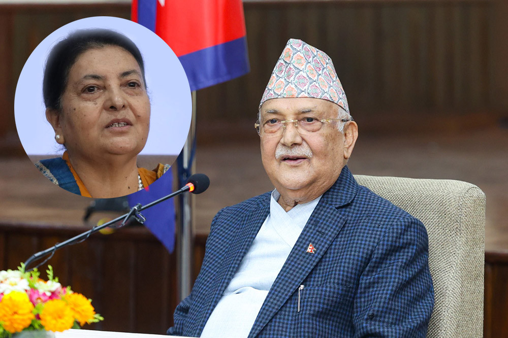 विद्या भण्डारीलाई सम्झाउनुपर्छ, उल्काउनु हुँदैन: ओली