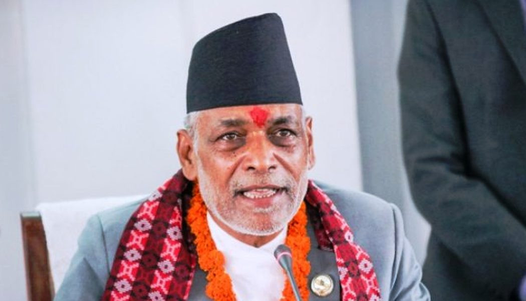 कृषिमन्त्री रामनाथ अधिकारीले दिए राजीनामा