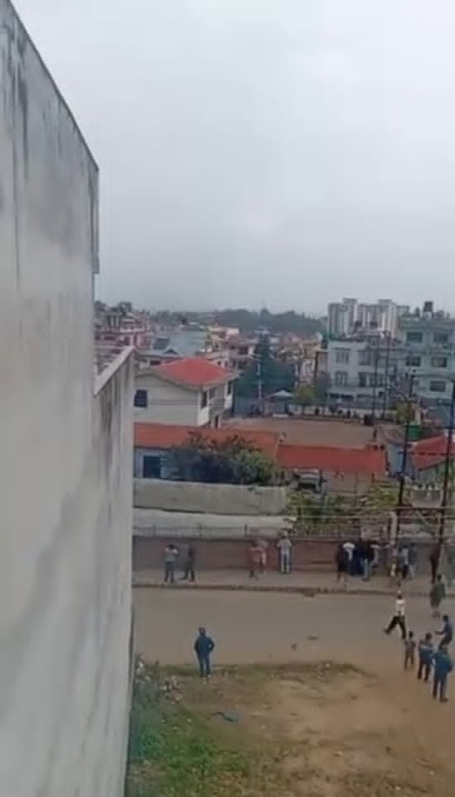 प्रचण्ड निवासमा आगजनी