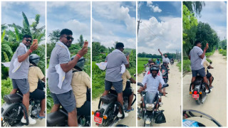 मोटरसाइकलमा उभिएर यात्रा गरेपछि रास्वपा सांसद बब्लु गुप्ताको आलोचना