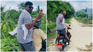 गुडिरहेको मोटरसाइकलमा उभिएर यात्रा गरेको भिडियो भाइरल भएपछि रास्वपा सांसद बब्लु गुप्ताले मागे क्षमा